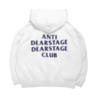 まるびすのANTI DEARSTAGE DEARSTAGE CLUB ビッグシルエットパーカー