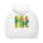 Aki Kuboki ONLINE SHOPのオウムシリーズ Big Hoodie