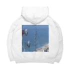 ウミの電波 Big Hoodie