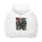 伊志生衣大の「Crowded」 Big Hoodie