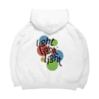 lightのlight (wave) Big Hoodie