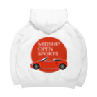 Puuun Shopの赤いオープンカー Big Hoodie