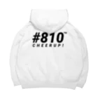 #810の#810 ビッグシルエットパーカー(ホワイト) Big Hoodie