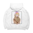 WaCoTsuのbaby face  Big Hoodie