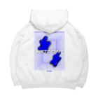 HYBS FOR MEのウェットポイント Big Hoodie