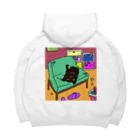 よもぎたけのこの友達の猫 Big Hoodie