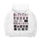 集団ストーカーと戦う会の電磁波被害啓蒙 Big Hoodie