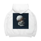 blankblackのPAINTED GYPSUM STATUE [venus10]  Big Hoodie