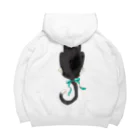 おとぼけ姉さんSHOPの鉢割れ猫のしっぽ Big Hoodie