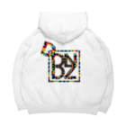 Dodanada'zのDodanada'z logo tie dye ビッグシルエットパーカー