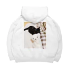 かわいい黒猫ハーブ🌿の噛みつきハーブ Big Hoodie