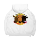 The Three CowsのThe Three Cows  Big Hoodie