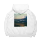 COUPLER*のemopola「海」 Big Hoodie