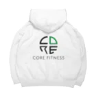 BODY COREのCORE FITNESS ビッグシルエットパーカー