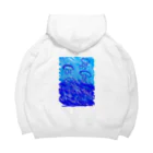 パヒトリのクラゲの群勢 Big Hoodie