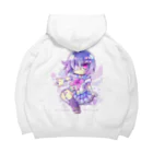 月蝕ざっか店＠SUZURIの<dolls>ユメミル （For Backprint） Big Hoodie