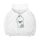 ナポリのSUZURIの水兵うさちゃん Big Hoodie