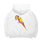 くらきち ONLINE SHOPのコンゴウインコ Big Hoodie