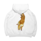 flatcoatedretrieverのgolden retriever Big Hoodie