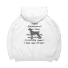 onehappinessのワイマラナー Big Hoodie