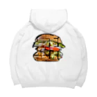 PuRiHaのハンバーガー３ Big Hoodie