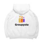 Groupysta公式のGroupysta公式グッズ ビッグシルエットパーカー