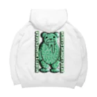 Hurryz HUNGRY BEARのHurryz HUNGRY BEAR唐草 Big Hoodie