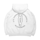 TaikiRacingClubShopのmarulogo【ALX】kuro Big Hoodie