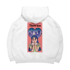 TSUKIKOU SHOP の投げキッスの女の子 Big Hoodie