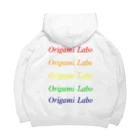 Origami Laboの折り紙のバラ Big Hoodie