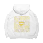 LeafCreateのQuiteStoneBrillianceGold Big Hoodie