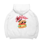 SESTA SHOPのBurgerさん ビッグシルエットパーカー