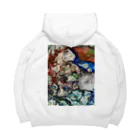 JapaneseArt Yui Shopの悪魔の雄叫び Big Hoodie