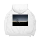 2929gawDesignShop358のEarly winter sunrise Big Hoodie