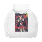 KumaKumaのkumakuma  鬼っ娘(おにっこ) Big Hoodie