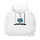 tsuriii(ツリー）のWinter Fishing_wakasagi Big Hoodie