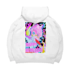 漣Ⅱのサイバーお虎ﾁｬﾝ2 Big Hoodie