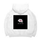 たいきのワンポイント　蓮の花 Big Hoodie