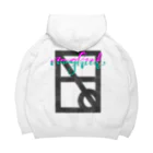 NauGhtEd physical ShopのNauGhtEd Street LOGO Big Hoodie