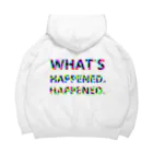 NomuraのWHAT'S HAPPENED HAPPENED ビッグシルエットパーカー