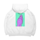 Niebuhrのpray hand Big Hoodie