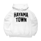 JIMOTOE Wear Local Japanの葉山町 HAYAMA TOWN ビッグシルエットパーカー