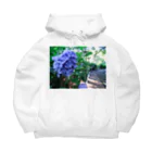 Un-Obliviateの華にブルー Big Hoodie