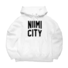 JIMOTOE Wear Local Japanの新見市 NIIMI CITY ビッグシルエットパーカー