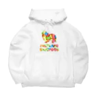 onehappinessのシェルティ　骨ガム Big Hoodie