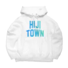 JIMOTOE Wear Local Japanの日出町 HIJI TOWN ビッグシルエットパーカー