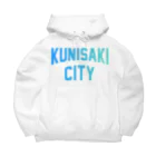 JIMOTOE Wear Local Japanの国東市 KUNISAKI CITY Big Hoodie