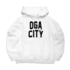 JIMOTOE Wear Local Japanの男鹿市 OGA CITY Big Hoodie