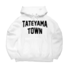 JIMOTOE Wear Local Japanの立山町 TATEYAMA TOWN ビッグシルエットパーカー