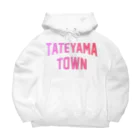 JIMOTOE Wear Local Japanの立山町 TATEYAMA TOWN ビッグシルエットパーカー